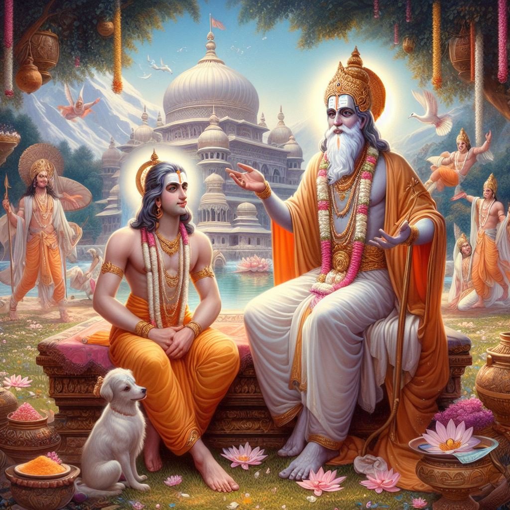 Shri Ram and Rishi Vashisht